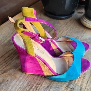 Aldo color heels